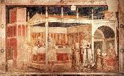 GIOTTO di Bondone Feast of Herod oil